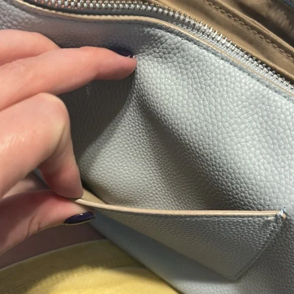 Nanette Lepore Light Blue Crossbody with Card Holder/Wallet - Picture 16 of 16